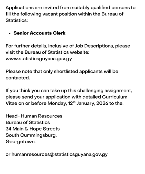 Senior Accounts Clerk website